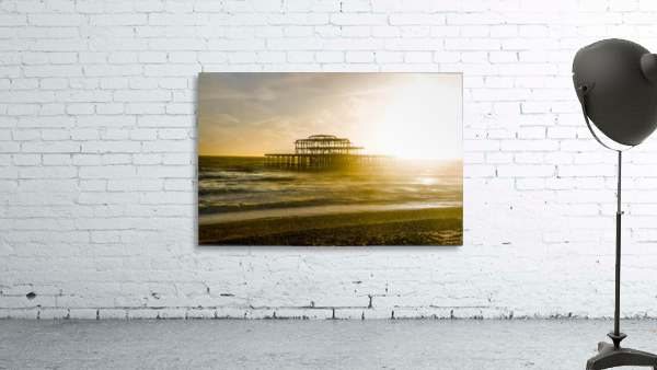 Brighton Beach Sunset Wall Preview