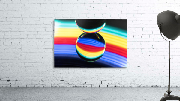 Rainbow crystal ball Wall Preview