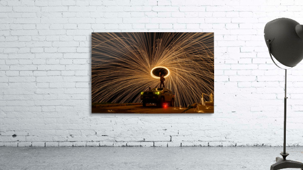Hes on fire Wall Preview