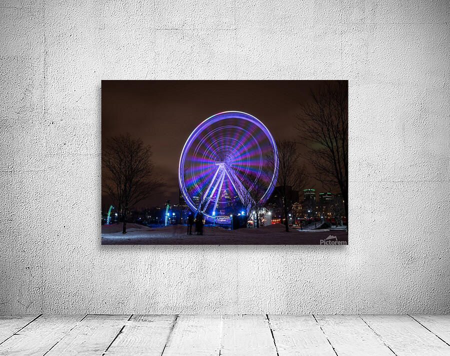 The ferris wheel Wall Preview