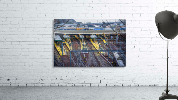 Edinburgh rail tracks Wall Preview
