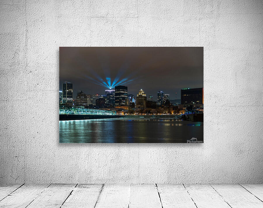 Lockdown lights Montreal Wall Preview