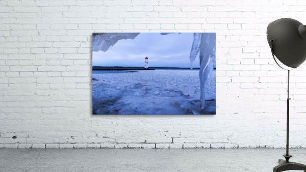 Frosty Light House Wall Preview