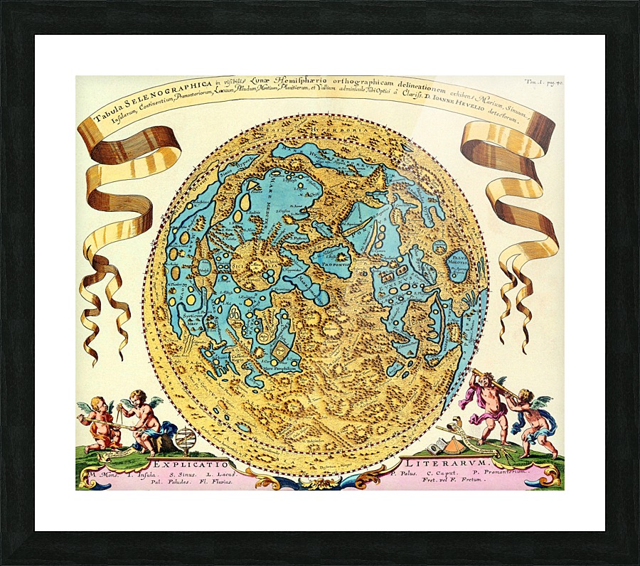 Ancient World Map 11 Picture Frame print