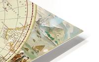 Terra Australis map HD Metal print