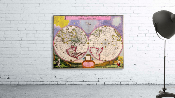 Ancient World Map 7 Wall Preview