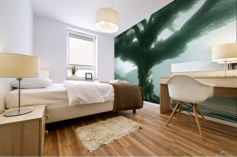 The Sacred Tree Mural print