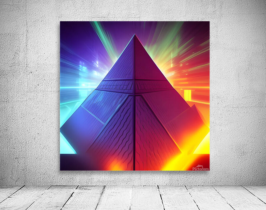 Cyber Pyramid Wall Preview