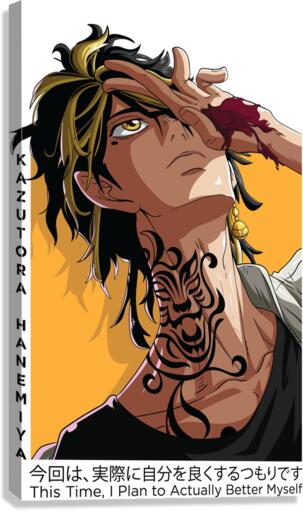 Kazutora Hanemiya by Piand Graphics Wall Art