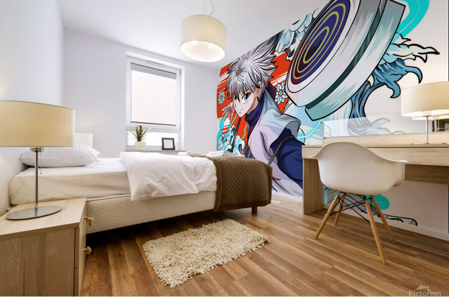 Killua Zoldyck Mural print