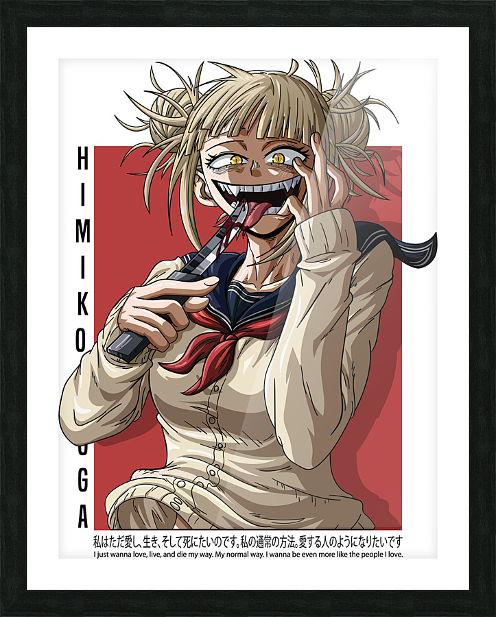 Himiko Toga Picture Frame print