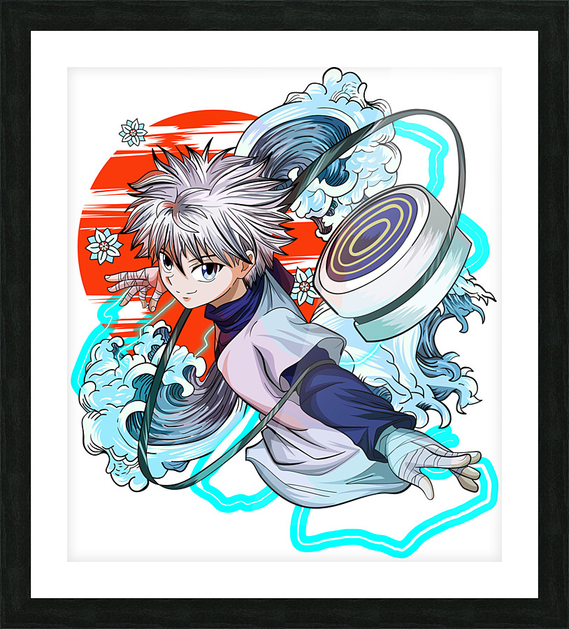 Killua Zoldyck Picture Frame print