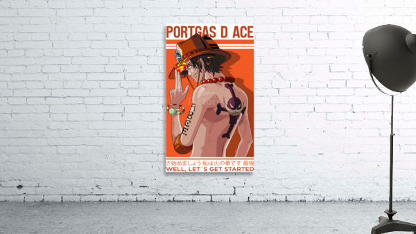 Portgas D Ace Wall Preview
