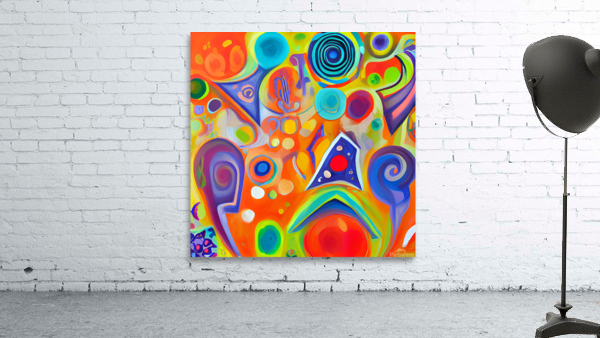 Color Cascade Wall Preview