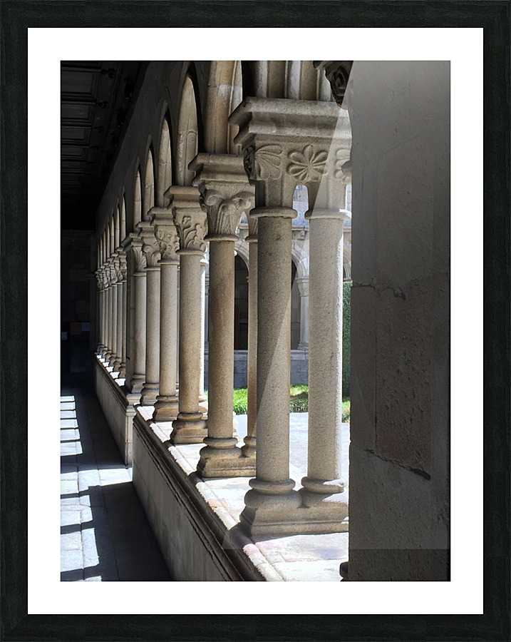 Pillars Picture Frame print