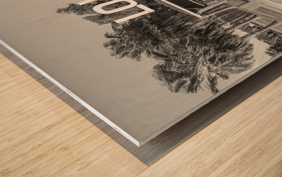 clubscene Wood print