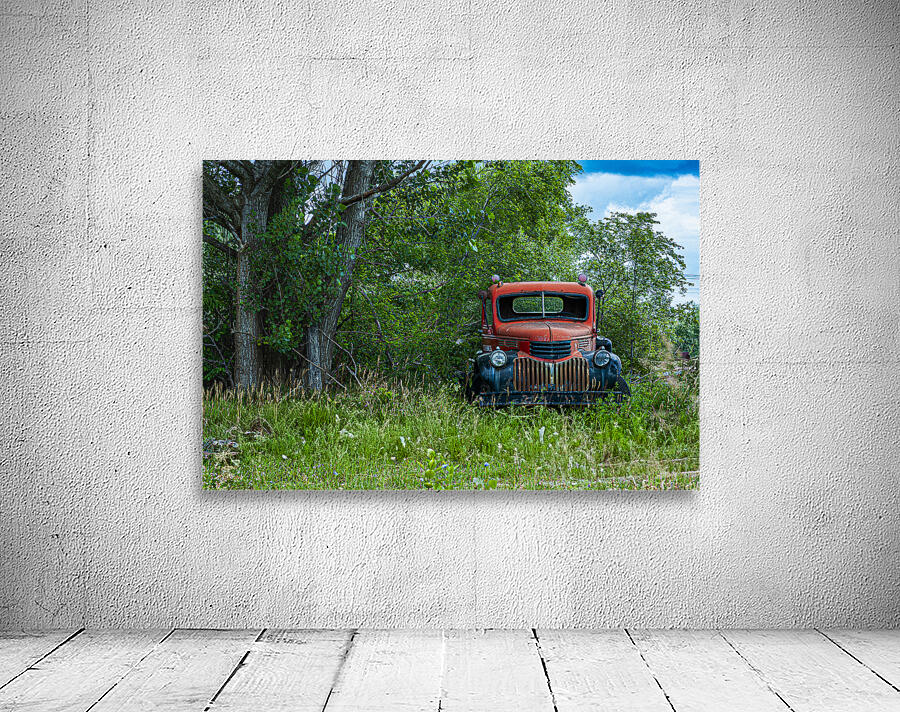 Old Truck Wall Preview