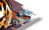 Roaring Tiger Head HD Metal print