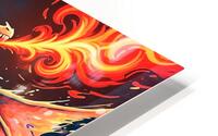 Spaghetti becomes a dragon HD Metal print