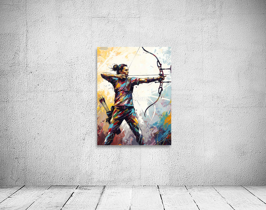 Archery athlete Wall Preview