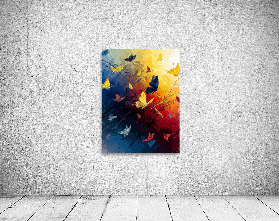 Butterflies flying Wall Preview