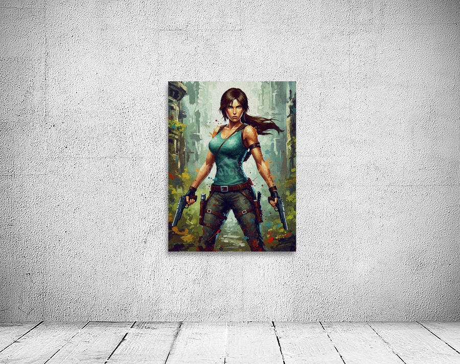 Lara Croft Wall Preview