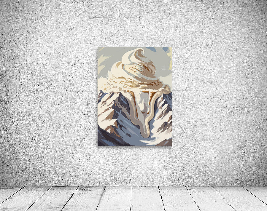 ice cream mountain Wall Preview