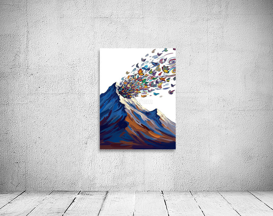 Mountain butterflies Wall Preview