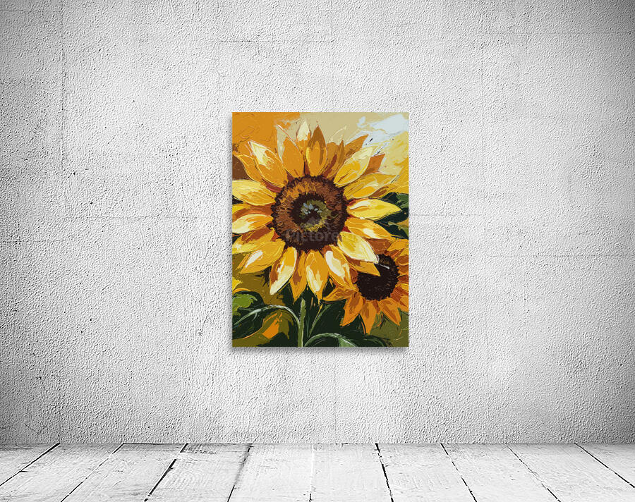 Sunflower Wall Preview