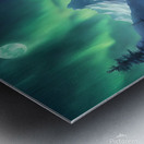 aurora Metal print