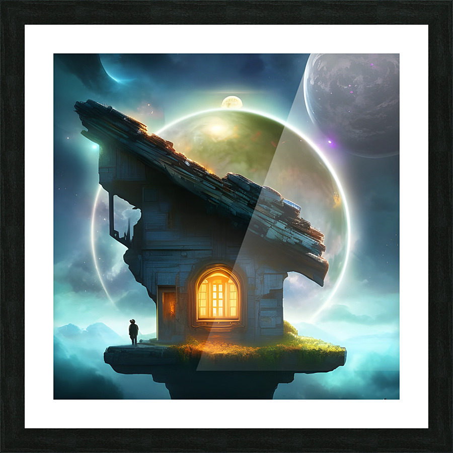 Outpost Picture Frame print