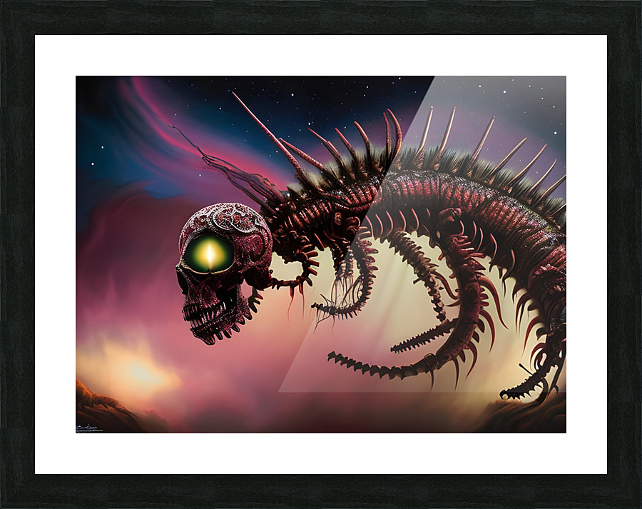 Kreeper Picture Frame print