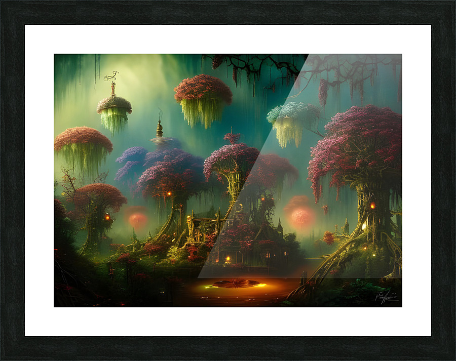 Float Picture Frame print