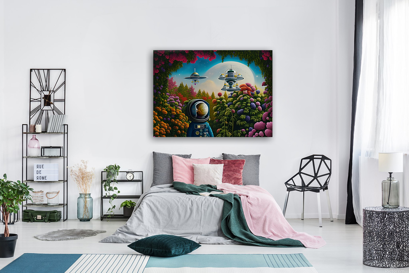 Garden Astronaut  Reproduction