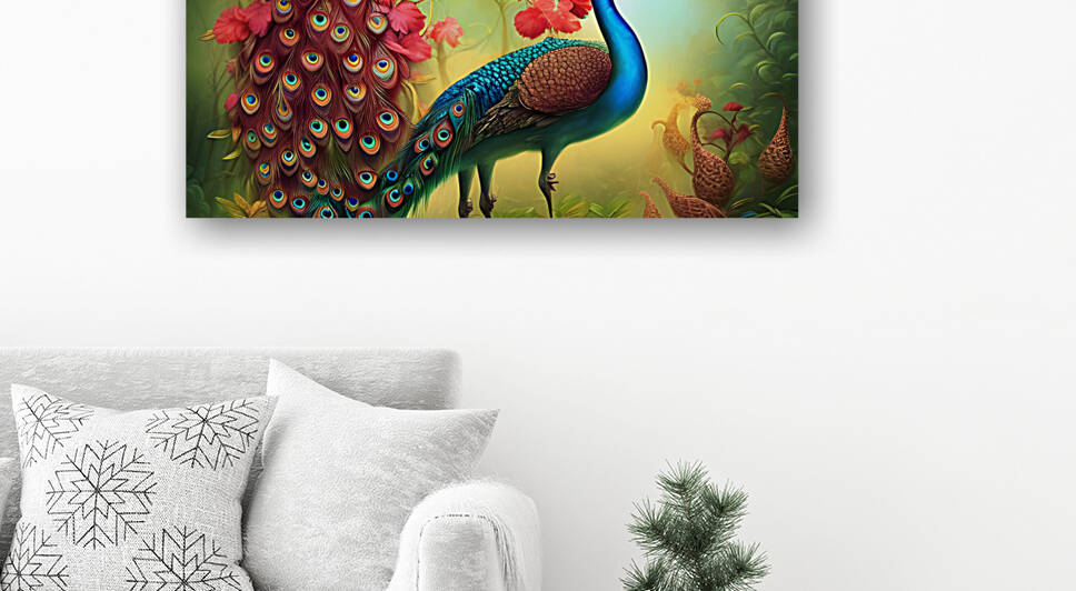 Peacock 2 Reproduction