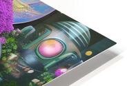 Cute Robot 2 HD Metal print