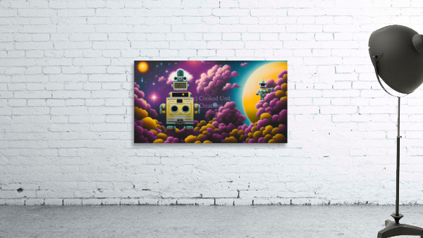Cosmic Robot Wall Preview