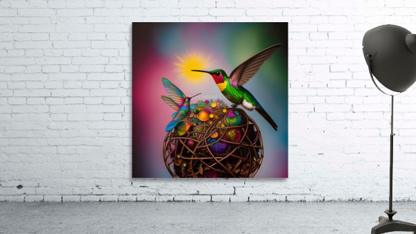 Hummingbirds  Wall Preview