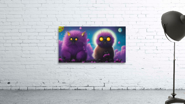 Floofy Friends Wall Preview