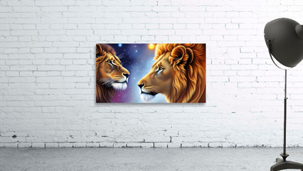 Lion Pride Wall Preview