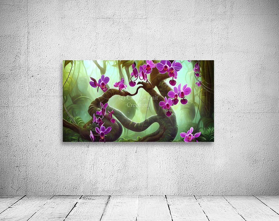 Wild Orchids  Wall Preview