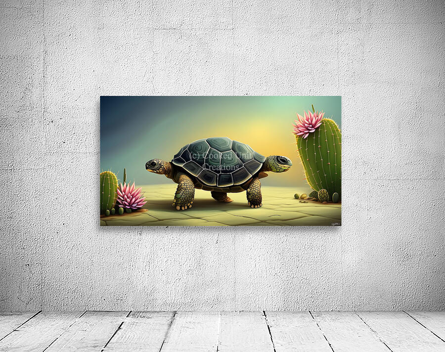 Mirror Tortoise  Wall Preview