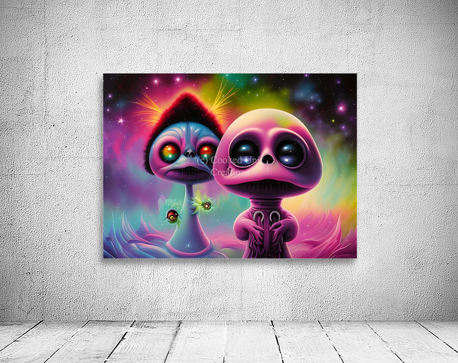 Extraterrestrial psychedelia Wall Preview