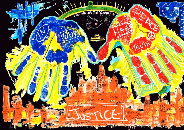 Libra -  Justice  - astrology Series Digital Download