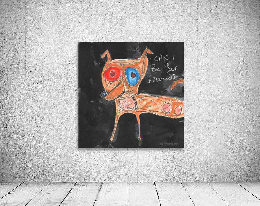 Be MY friend Wall Preview