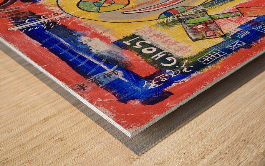 Ghost in the Machine Wood print