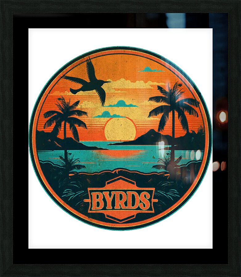 The Byrds 27 Picture Frame print