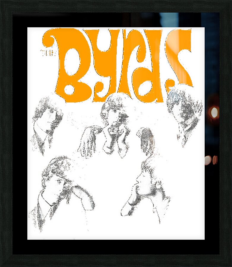 The Byrds 36 Picture Frame print