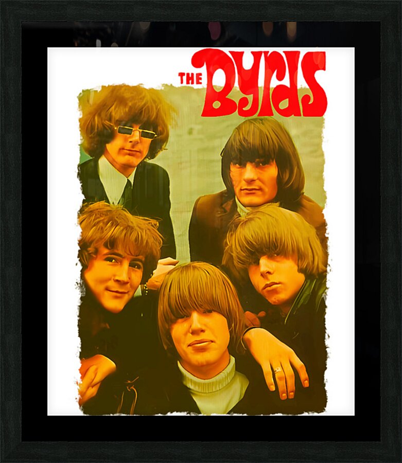 The Byrds 32 Picture Frame print