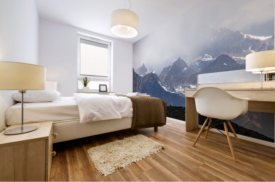 Monashee Mountains BC Mural print